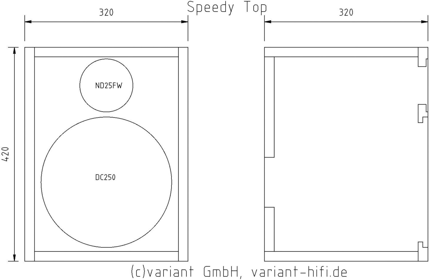 Lautsprecherbausätze Variant Speedy Top im Test, Bild 6