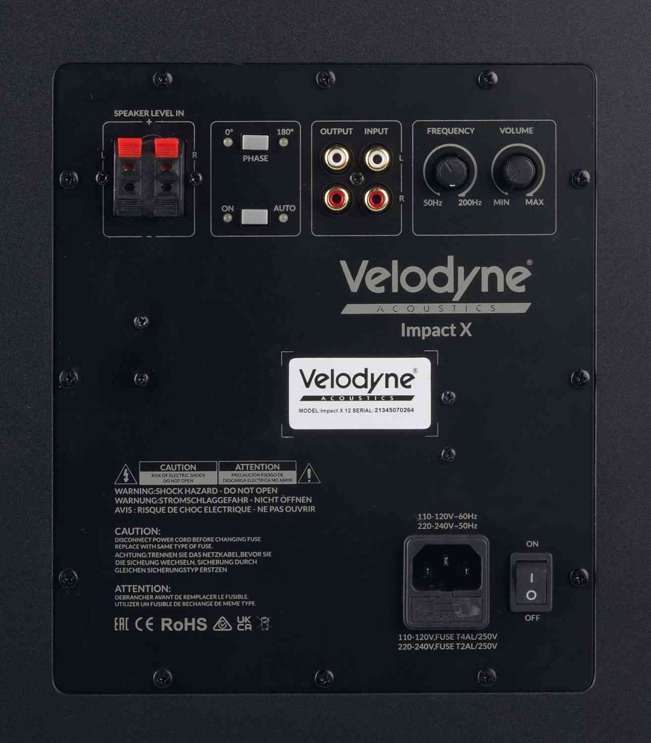 Subwoofer (Home) Velodyne Acoustics VI-Q 12, Velodyne Acoustics Impact X 12 im Test , Bild 7