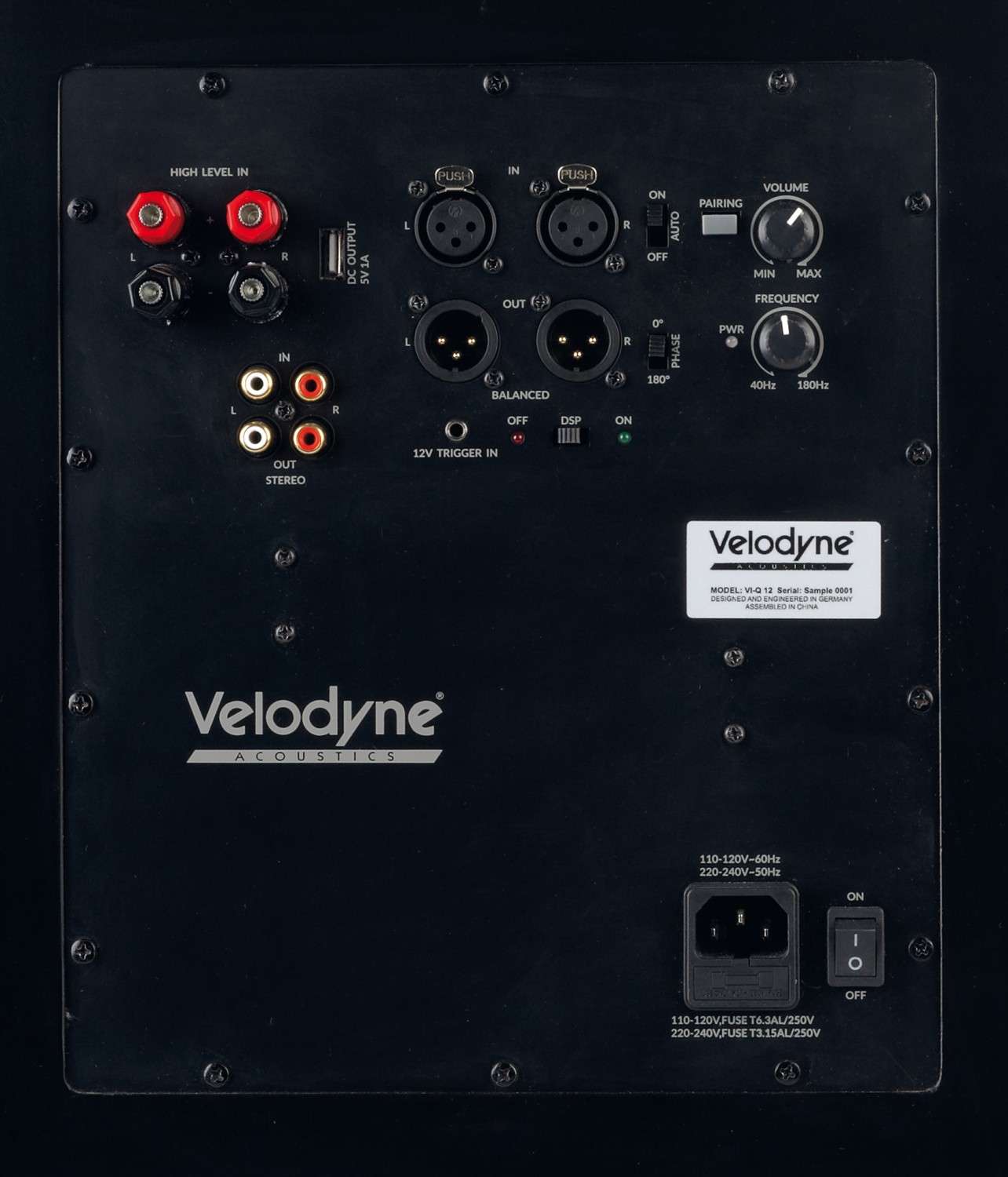 Subwoofer (Home) Velodyne Acoustics VI-Q 12, Velodyne Acoustics Impact X 12 im Test , Bild 8
