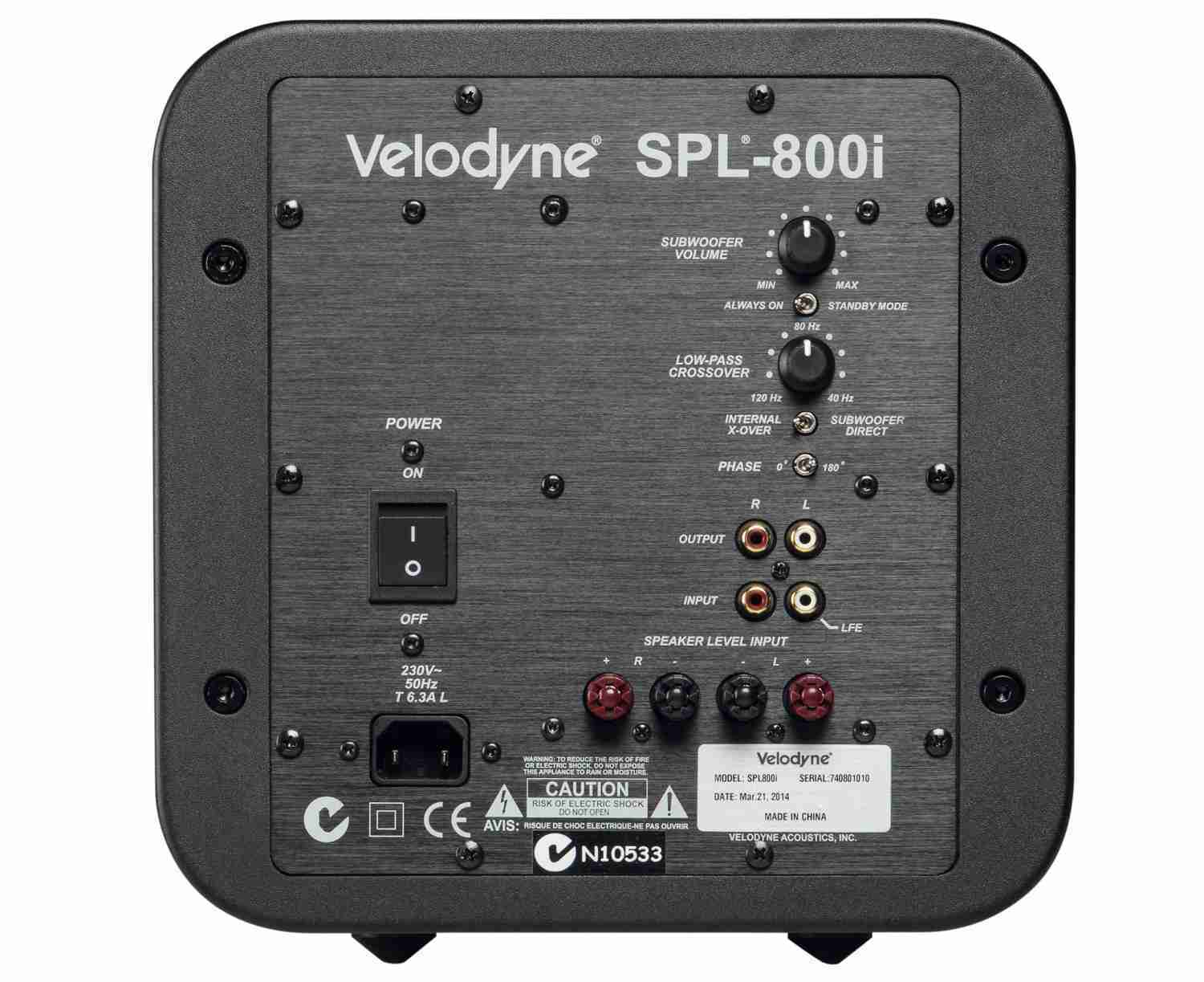 Subwoofer (Home) Velodyne SPL-800i im Test, Bild 2