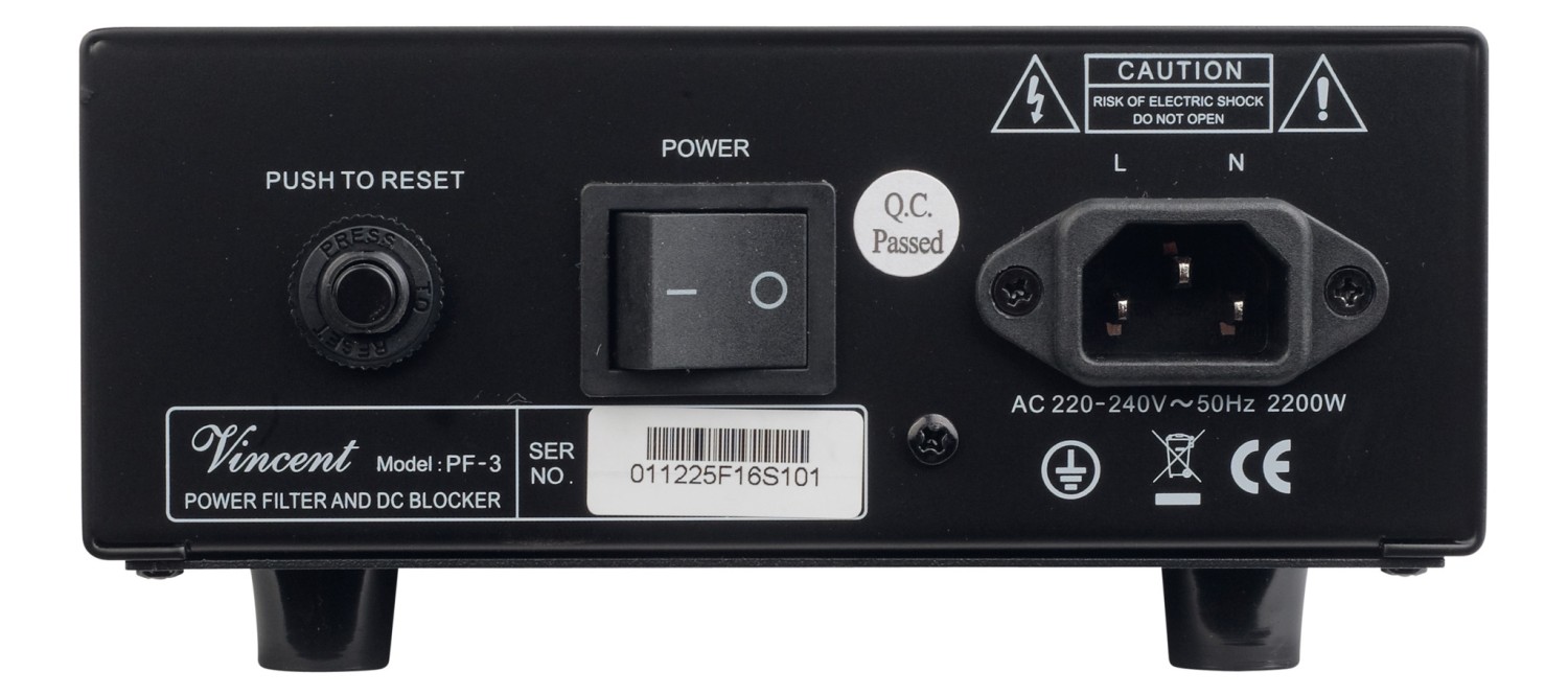 Ruhe!: Vincent PF-3, Bild 7 Netzfilter Vincent PF-3 im Test, Bild 7