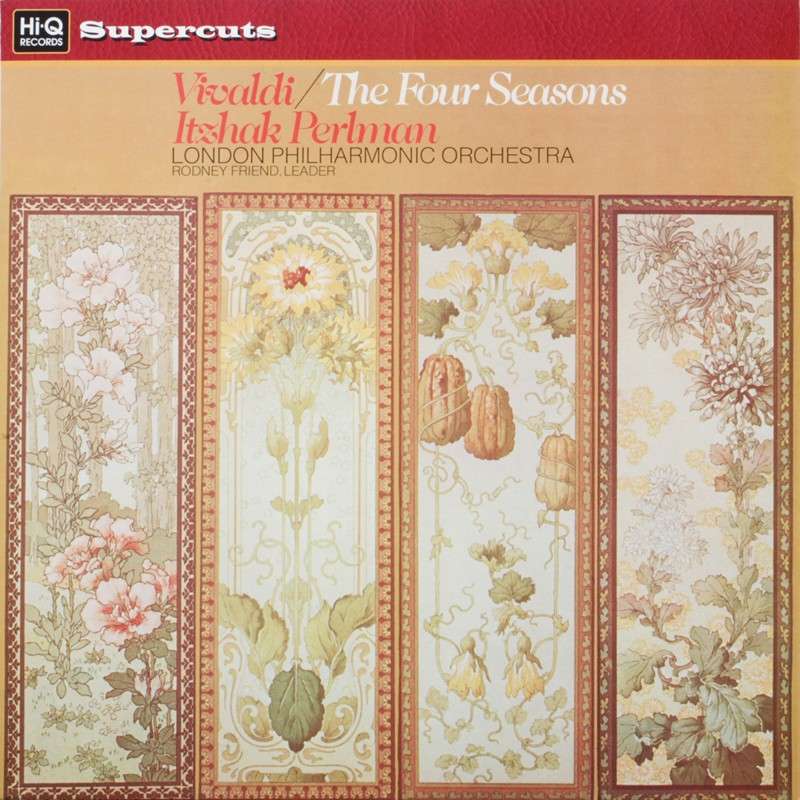 Vivaldi: Die vier Jahreszeiten Itzhak Perlman, London Philharmonic Orchestra: Vivaldi: Die vier Jahreszeiten Itzhak Perlman, London Philharmonic Orchestra (EMI/HiQ), Bild 1 Schallplatte Vivaldi: Die vier Jahreszeiten Itzhak Perlman, London Philharmonic Orchestra (EMI/HiQ) im Test, Bild 1
