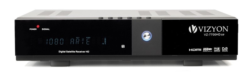 Individuelle Sendersuche: Vizyon VZ-7700 HD se, Bild 1 Sat Receiver ohne Festplatte Vizyon VZ-7700 HD se im Test, Bild 1