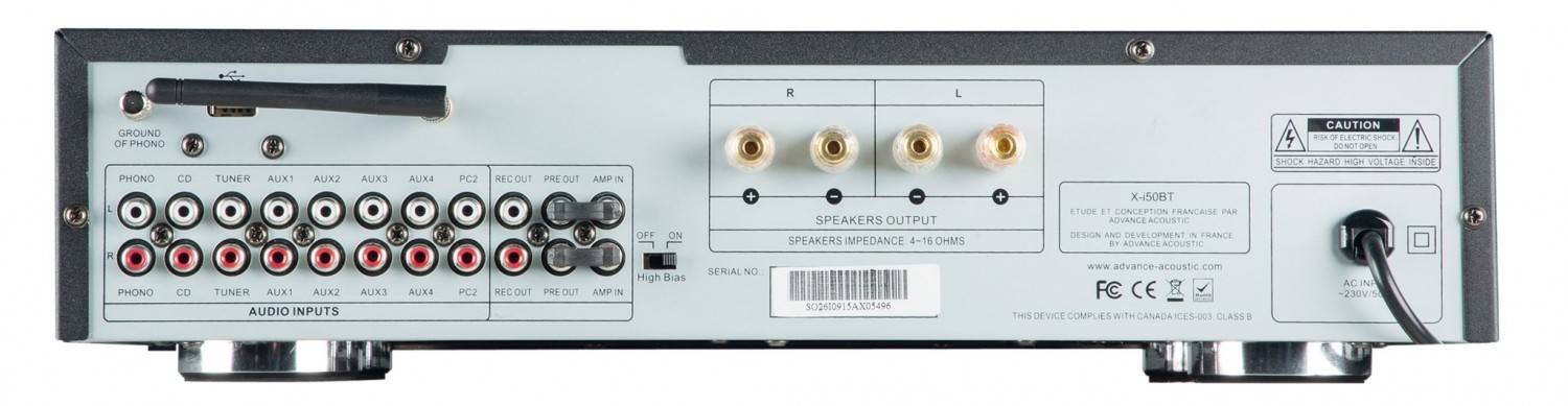 Klassiker mit Mehrwert: Advance Acoustic X-i50BT, Bild 3 Vollverstärker Advance Acoustic X-i50BT im Test, Bild 3
