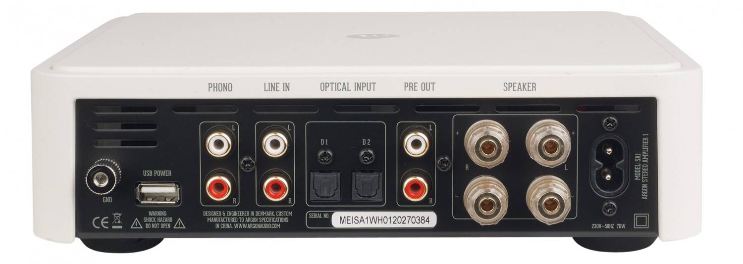 Modern und musikalisch: Argon Audio SA1, Bild 2 VollverstÀrker Argon Audio SA1 im Test, Bild 2