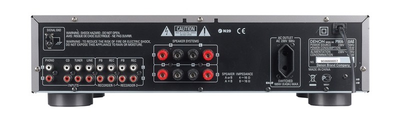 Systemtest: Denon PMA-510AE, Denon DCD-510AE, Bild 5 Vollverstärker Denon PMA-510AE, Denon DCD-510AE im Test , Bild 5