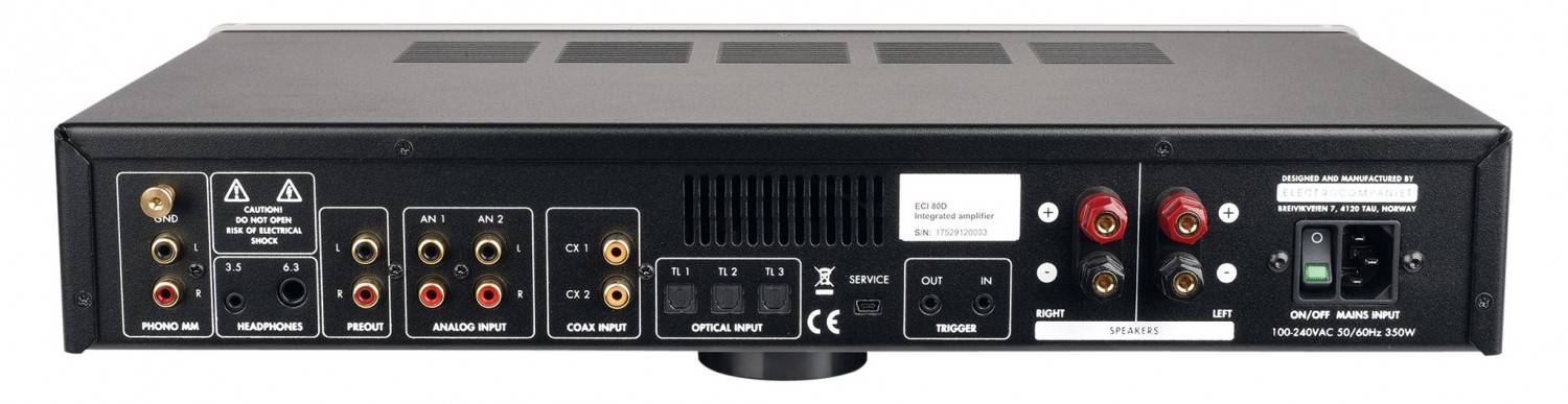 Die volle Packung: Electrocompaniet ECI 80D, Bild 6 Vollverstärker Electrocompaniet ECI 80D im Test, Bild 6