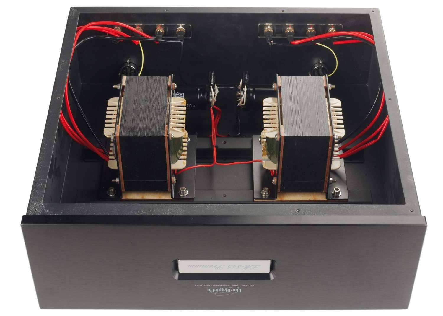 Röhrenvollverstärker Line Magnetic LM-845 Premium: Line Magnetic LM-845 Premium, Bild 6 Vollverstärker Line Magnetic LM-845 Premium im Test, Bild 6