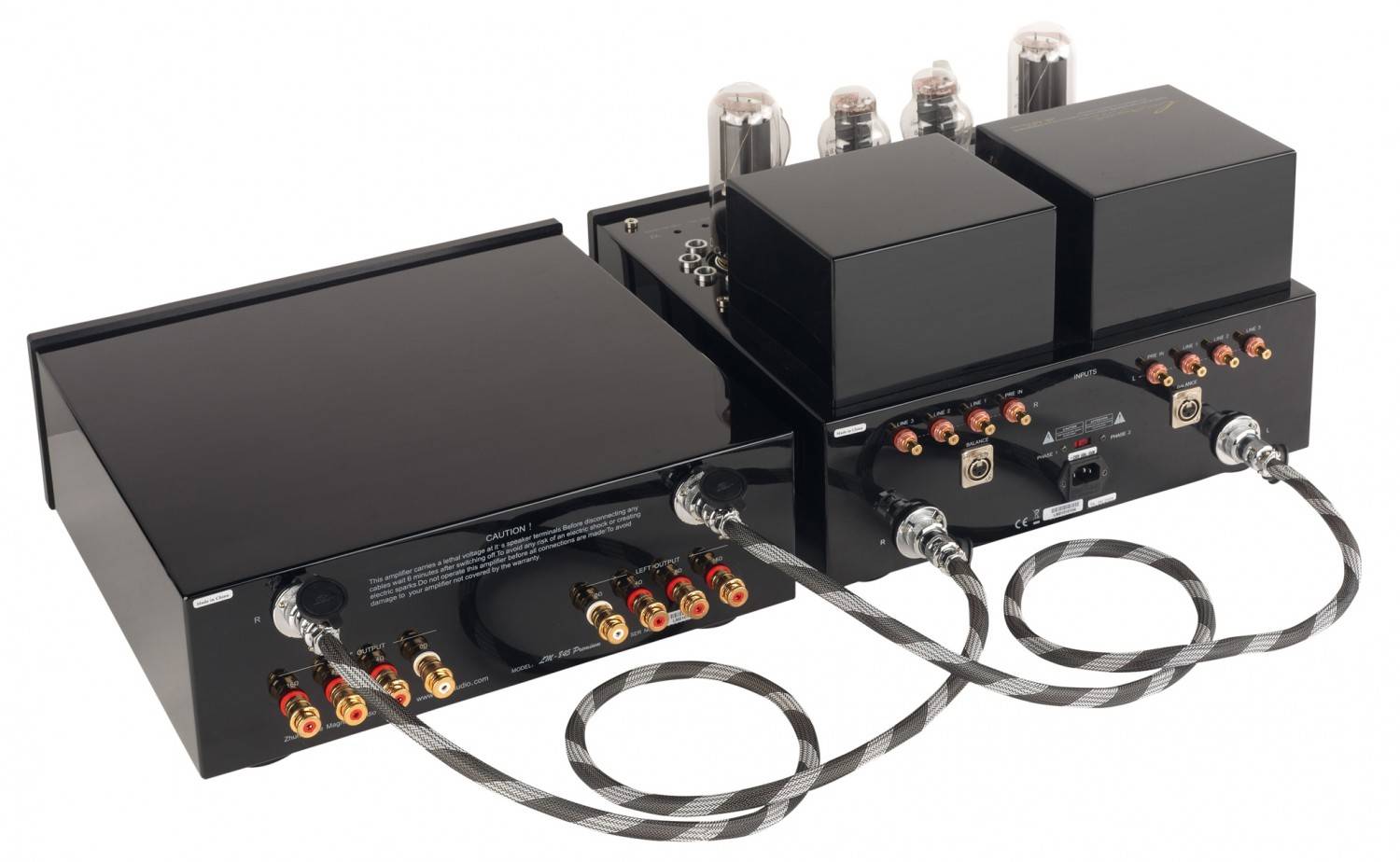 Röhrenvollverstärker Line Magnetic LM-845 Premium: Line Magnetic LM-845 Premium, Bild 8 Vollverstärker Line Magnetic LM-845 Premium im Test, Bild 8