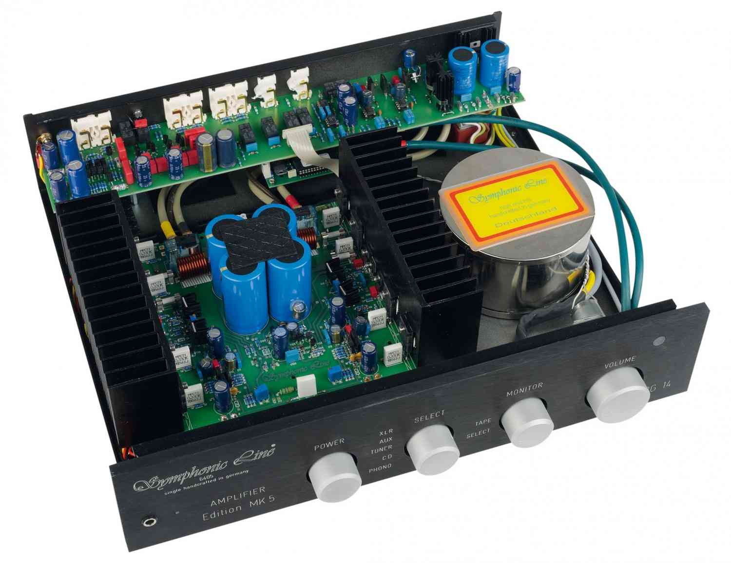 Lebende Legende: Symphonic Line RG14 mk5, Bild 3 VollverstÀrker Symphonic Line RG14 mk5 im Test, Bild 3
