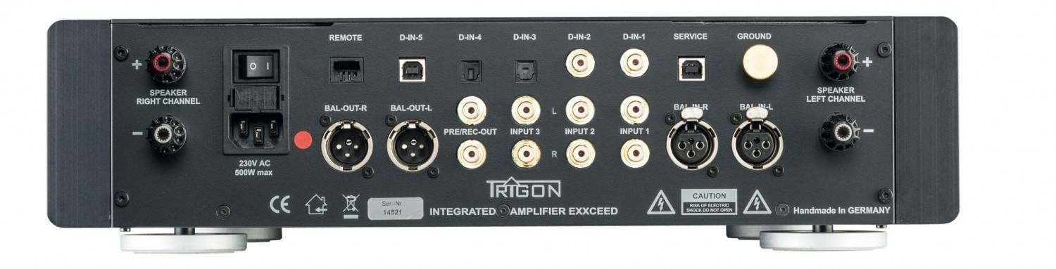 Vollverstärker Trigon Exxceed Integrated im Test, Bild 4