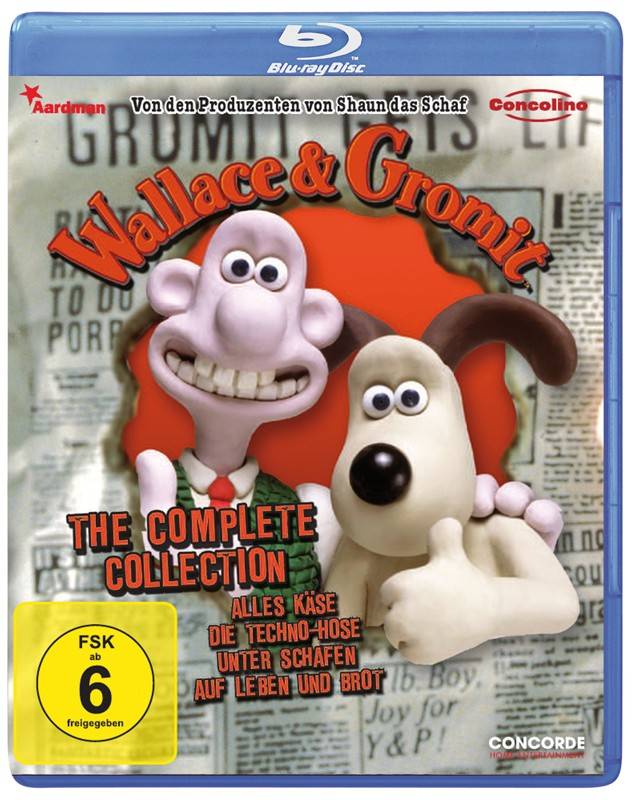 Blu-ray Film Wallace & Gromit Coll. (Concorde) im Test, Bild 1