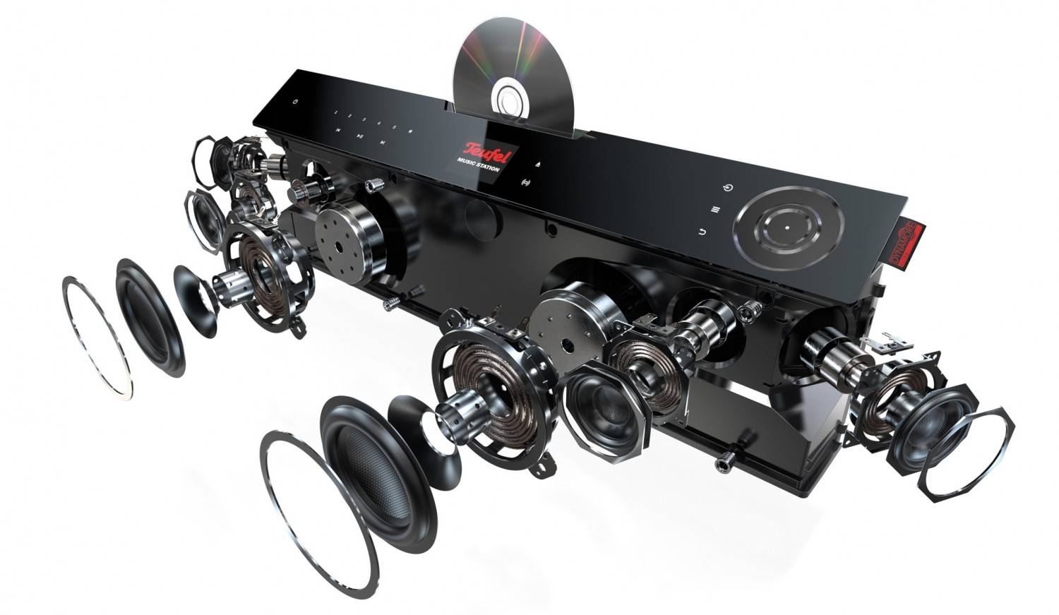 HiFi-System mit Vollausstattung: Teufel Musicstation, Bild 3 Wireless Music System Teufel Musicstation im Test, Bild 3