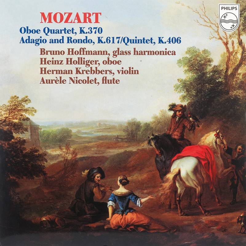Schallplatte Wolfgang Amadeus Mozart, Bruno Hoffmann und andere – Oboenquartett KV 370 und andere (Philips) im Test, Bild 1