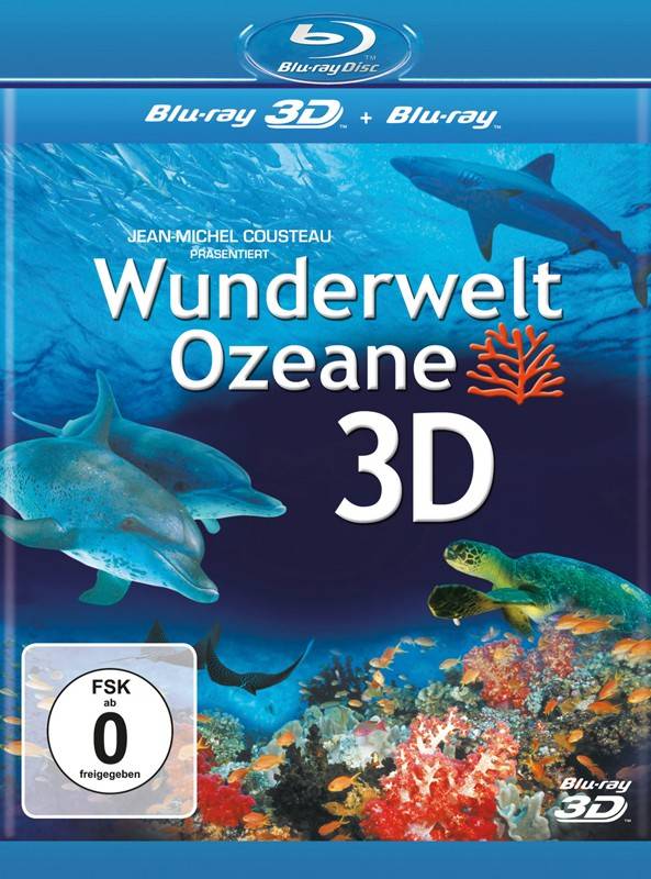 Wunderwelt Ozeane 3D: Wunderwelt Ozeane 3D (Universal), Bild 1 Blu-ray Film Wunderwelt Ozeane 3D (Universal) im Test, Bild 1
