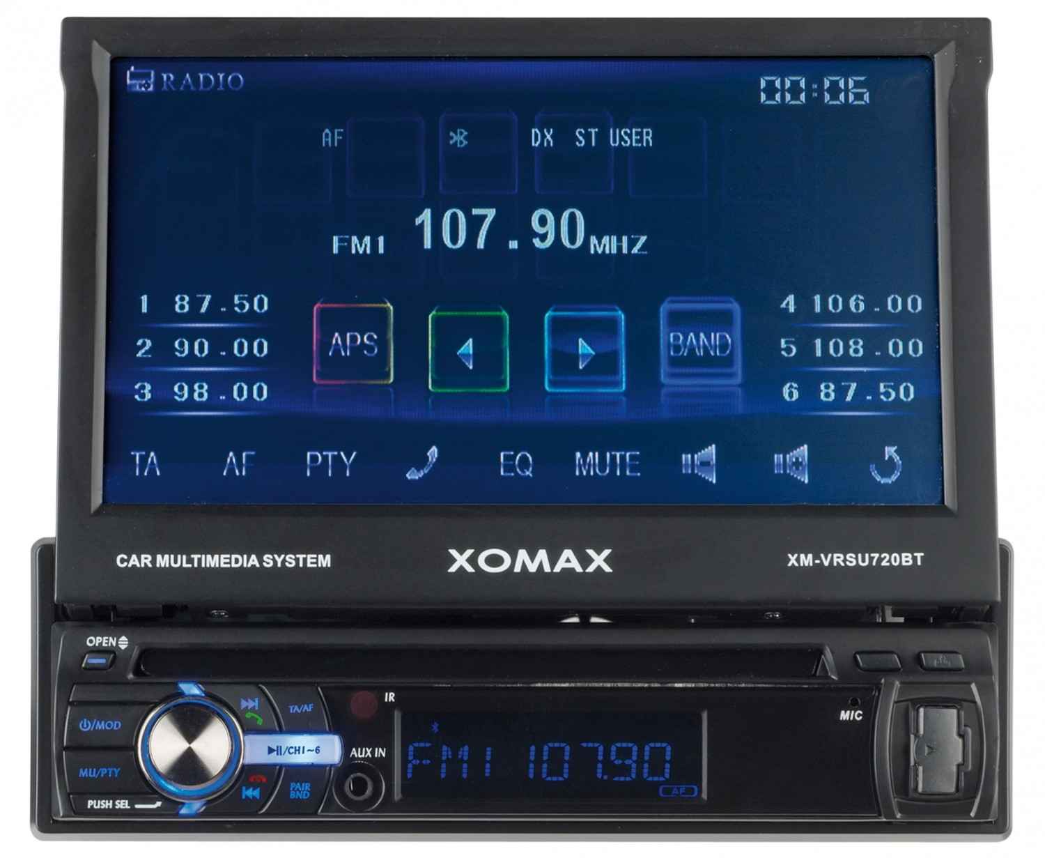 Moniceiver Xomax XM-VRSU720BT im Test, Bild 1