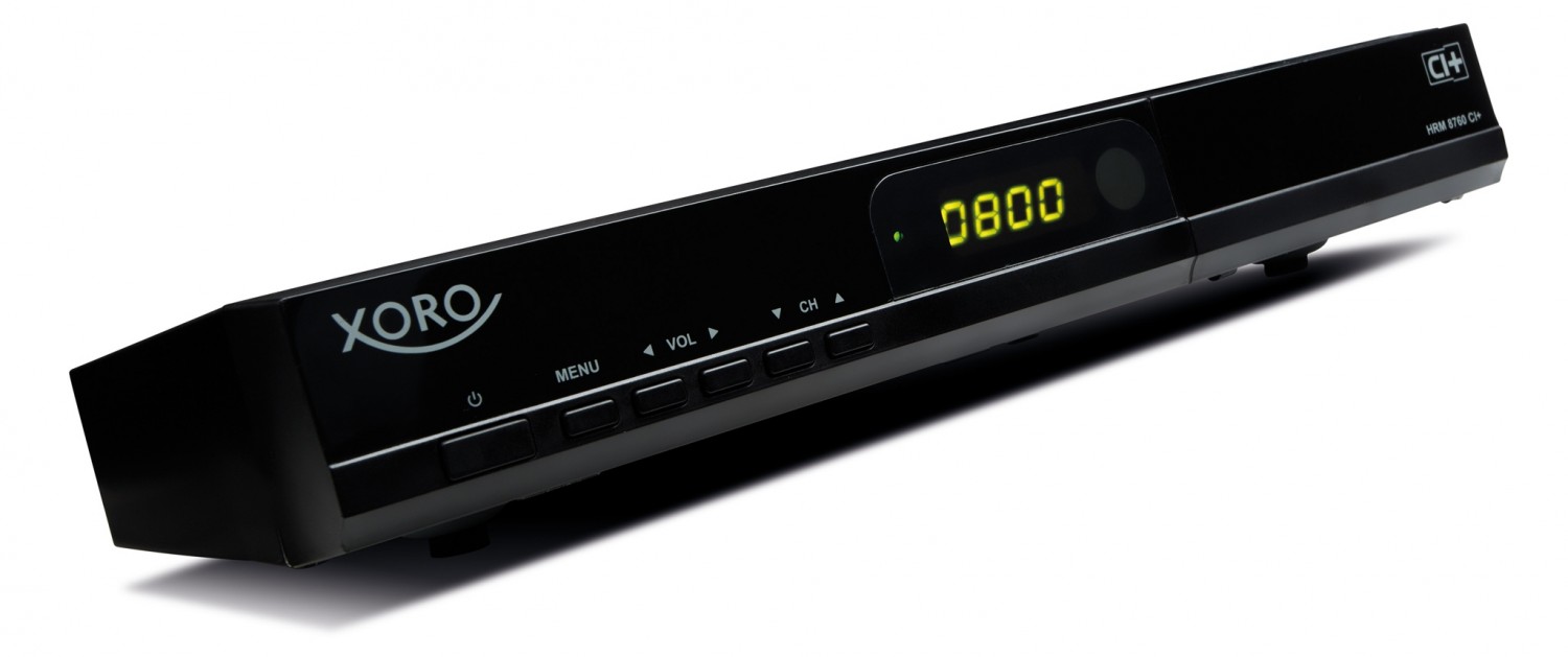 Digitales Kabeltalent: Xoro HRM8760CI+, Bild 1 Kabel Receiver ohne Festplatte Xoro HRM8760CI+ im Test, Bild 1