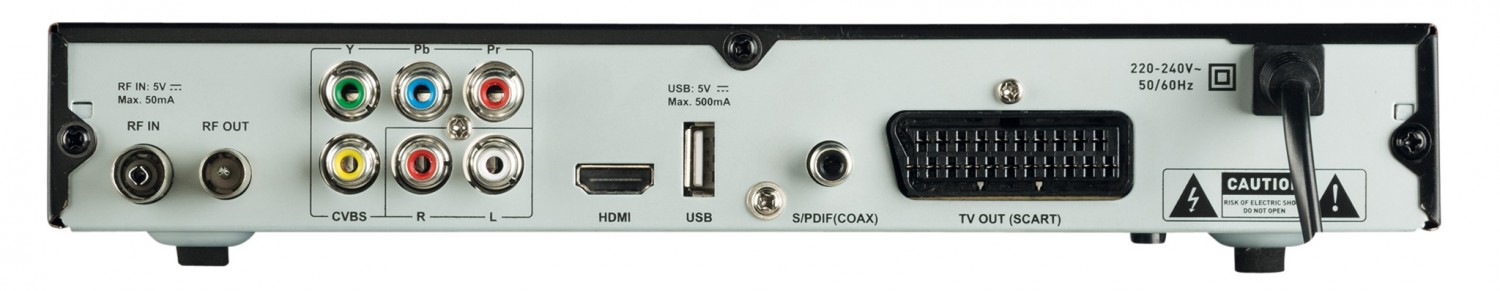 Kabel Receiver ohne Festplatte Xoro HRM8760CI+ im Test, Bild 3