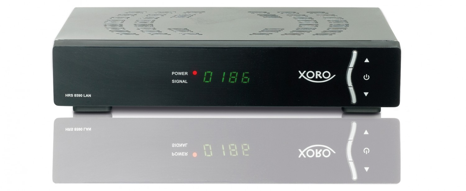 Sat Receiver ohne Festplatte Xoro HRS 8590 LAN im Test, Bild 1