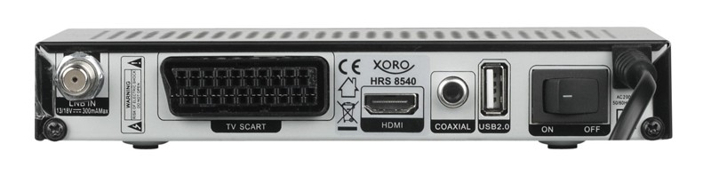 Sat Receiver ohne Festplatte Xoro HRS8540 im Test, Bild 2