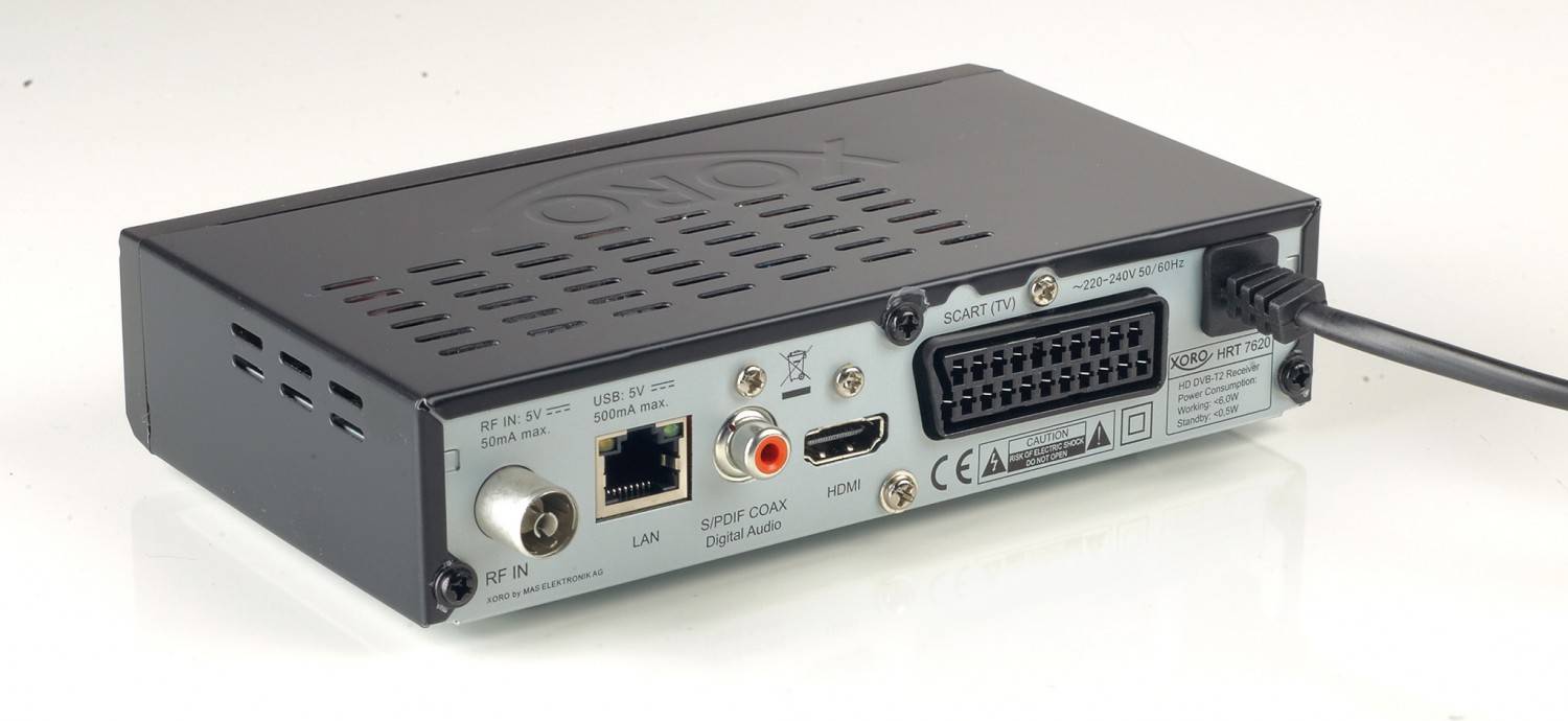 DVB-T Receiver ohne Festplatte Xoro HRT 7620 im Test, Bild 3