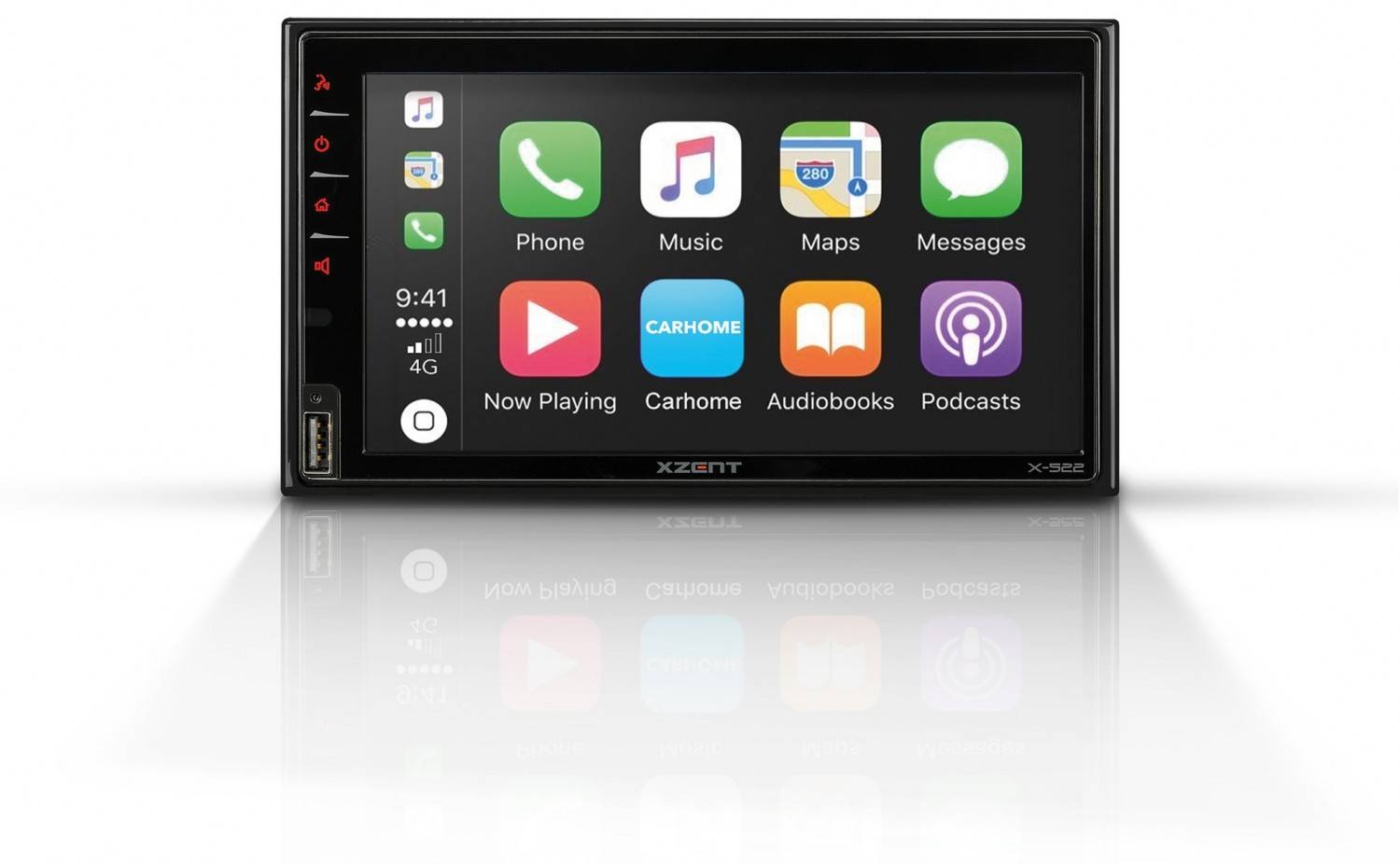 Für Android und iPhone: Xzent X-522, Bild 1 Moniceiver Xzent X-522 im Test, Bild 1