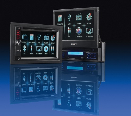 Serientest: Xzent XT8026BT, Xzent XT7016, Bild 1 Moniceiver Xzent XT8026BT, Xzent XT7016 im Test , Bild 1