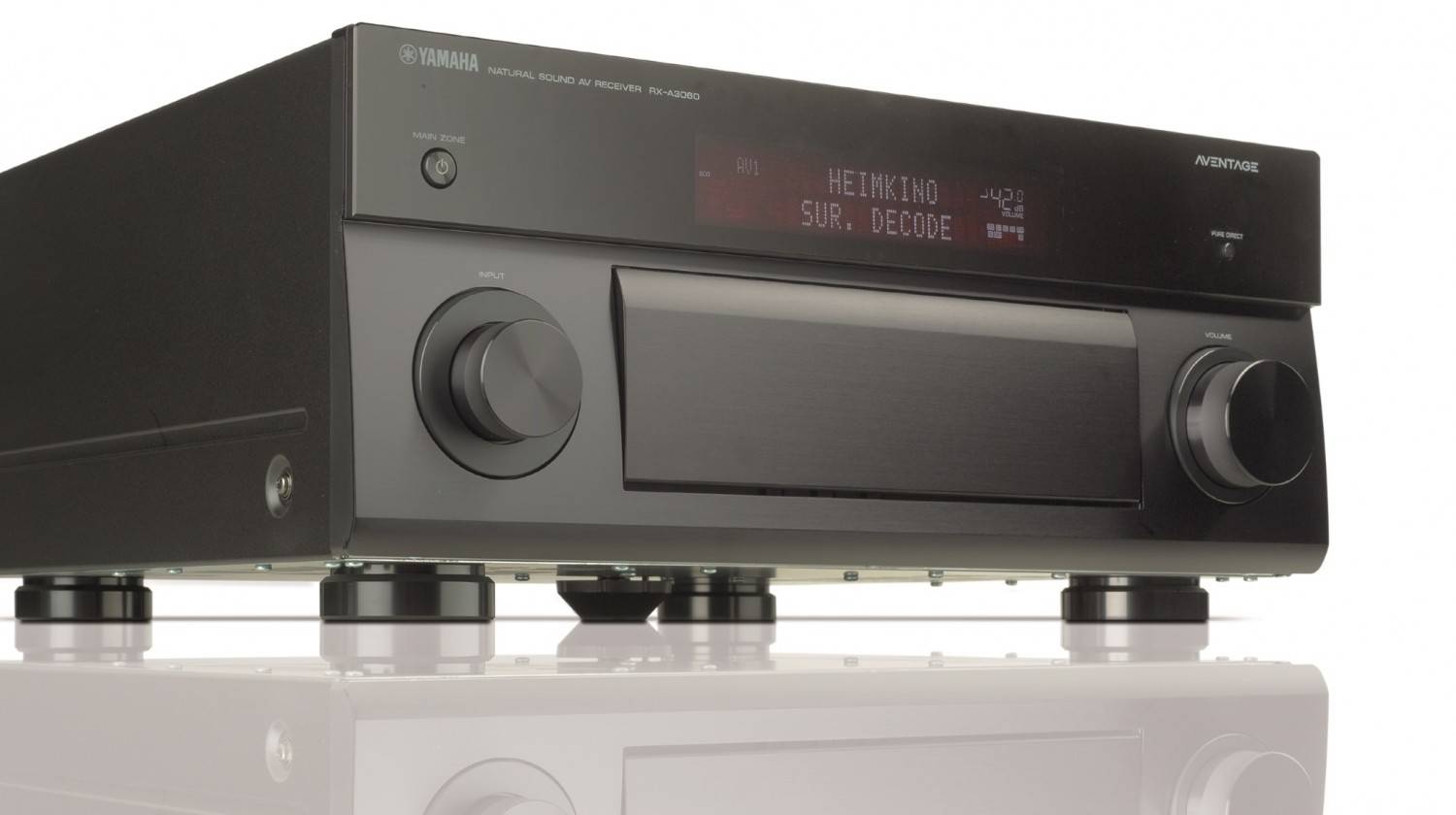 Mehrkanal- Schwergewicht: Yamaha RX-A3060, Bild 1 AV-Receiver Yamaha RX-A3060 im Test, Bild 1