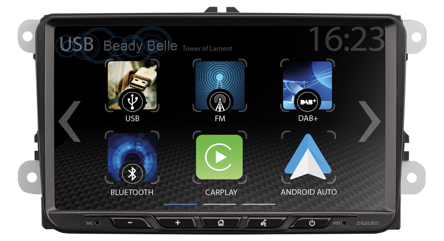 Autoradio 2 DIN, Moniceiver, Naviceiver, Bluetooth Zenec Z-E2065 im Test, Bild 8