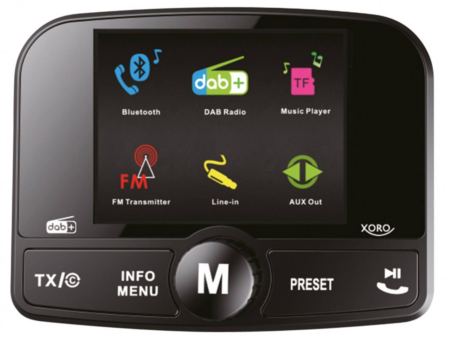 Digitalradio-Adapter fürs Auto: Xoro DAB 55, Bild 2 Zubehör Car-Media Xoro DAB 55 im Test, Bild 2