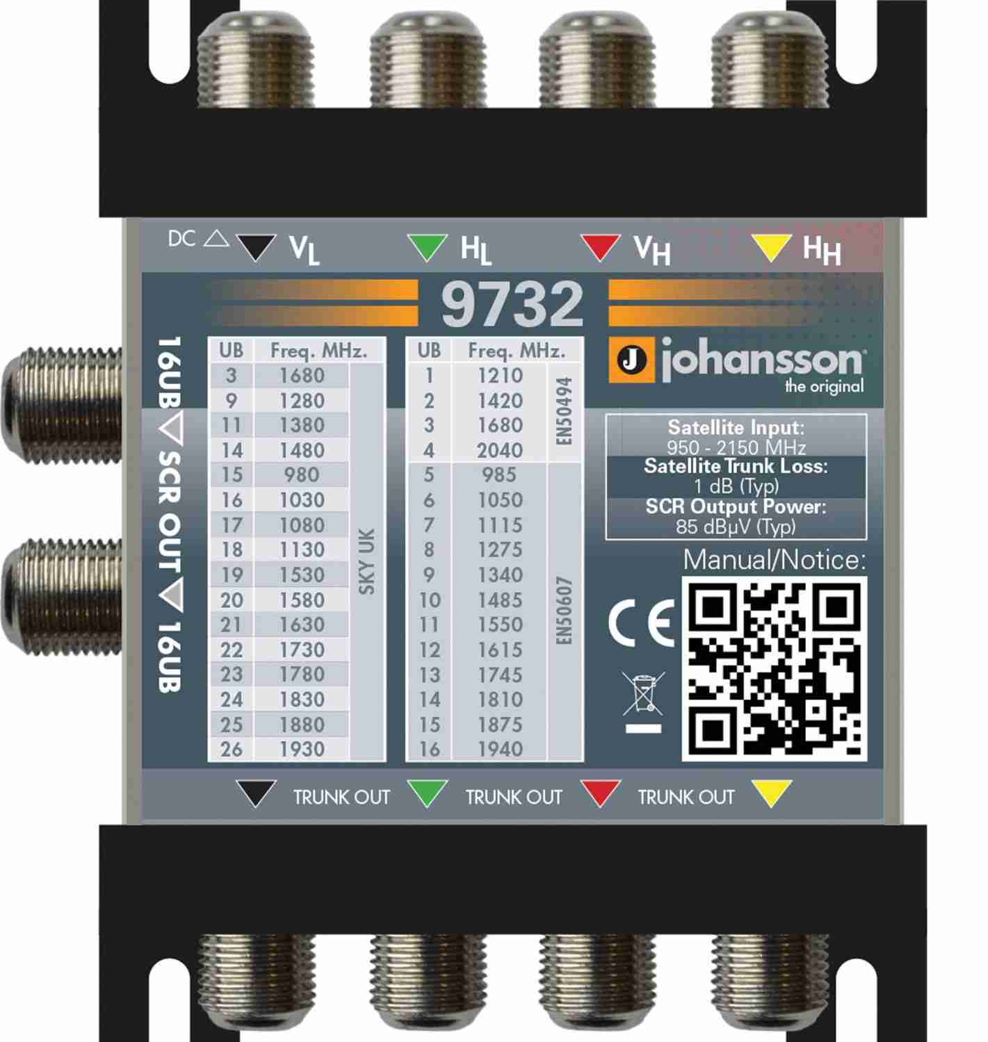 Johannson SCR Multischalter: Johannson 9744SKY, Bild 5 Zubehör Heimkino Johannson 9744SKY im Test, Bild 5