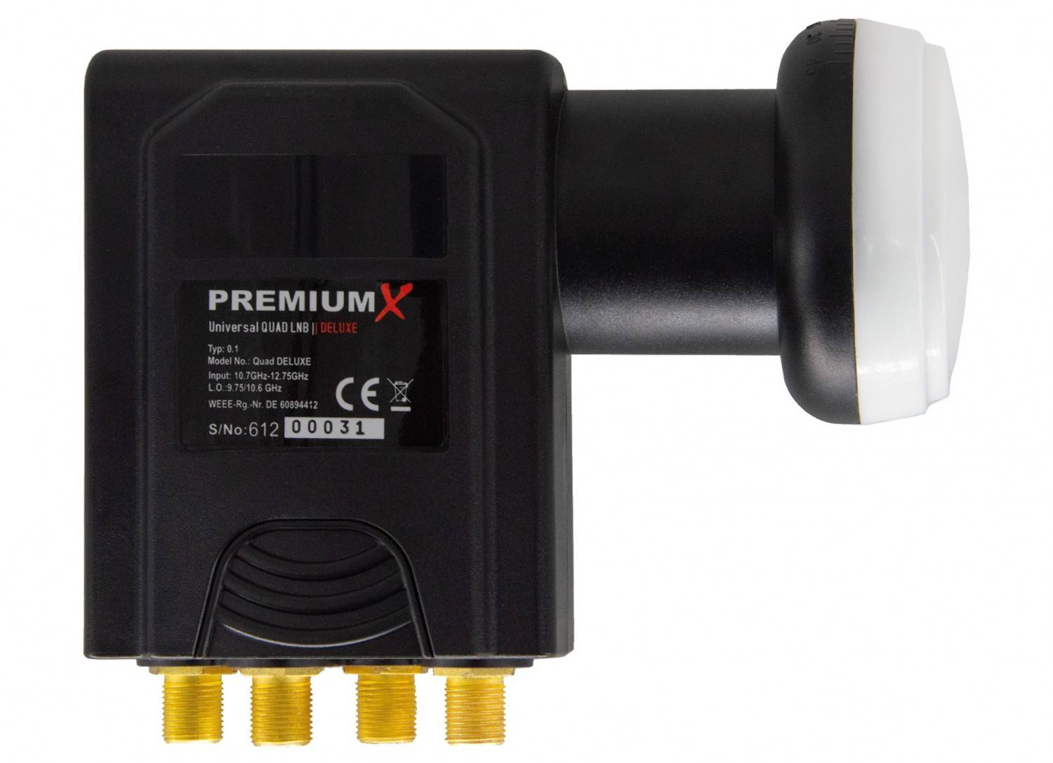Bester Sat-Empfang für alle: PremiumX Deluxe LNB-Serie, Bild 3 Zubehör Heimkino PremiumX Deluxe LNB-Serie im Test, Bild 3
