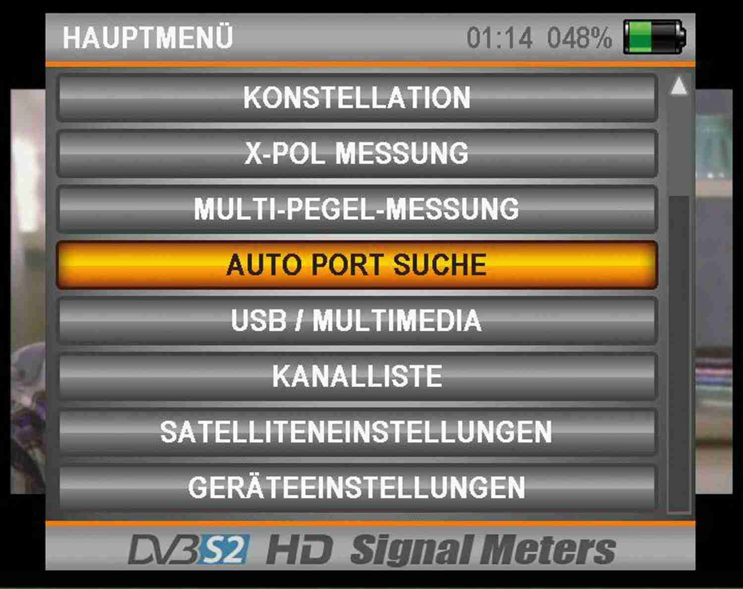 Vielseitiges Satelliten-Messgerät von Alpsat: Rantex Alpsat Satfinder 5 HD Pro, Bild 5 Zubehör Heimkino Rantex Alpsat Satfinder 5 HD Pro im Test, Bild 5