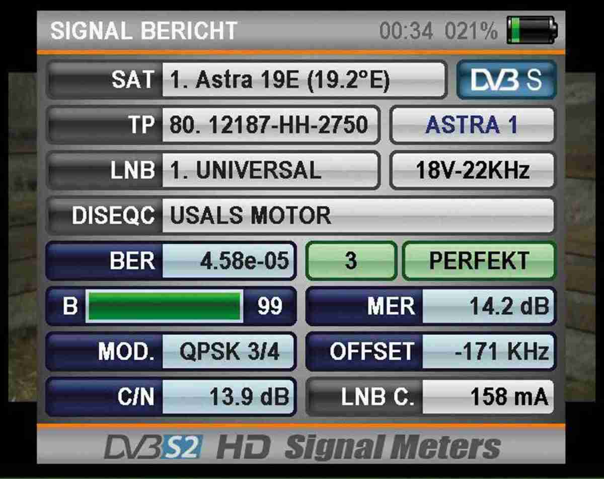 Vielseitiges Satelliten-Messgerät von Alpsat: Rantex Alpsat Satfinder 5 HD Pro, Bild 7 Zubehör Heimkino Rantex Alpsat Satfinder 5 HD Pro im Test, Bild 7