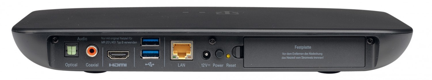 EntertainTV im Praxistest: Telekom Mediareceiver MR401, Bild 4 Zubehör Heimkino Telekom Mediareceiver MR401 im Test, Bild 4