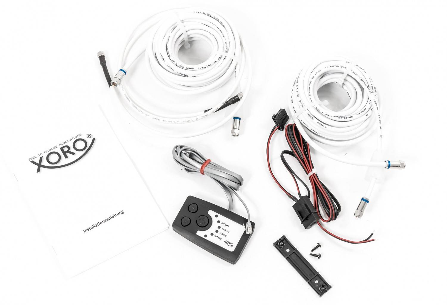 Portable Sat-Antenne Xoro MPA 38 Pro: Xoro MPA 38 Pro, Bild 5 Zubehör Heimkino Xoro MPA 38 Pro im Test, Bild 5