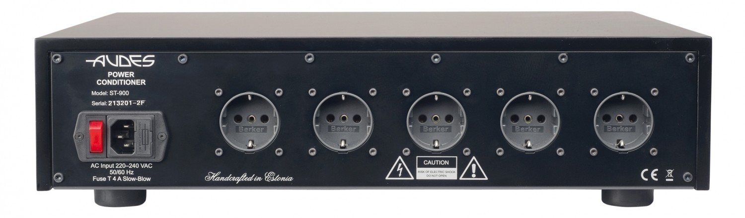 Netzaufbereiter Audes ST-900: Audes ST-900, Bild 6 Zubehör HiFi Audes ST-900 im Test, Bild 6