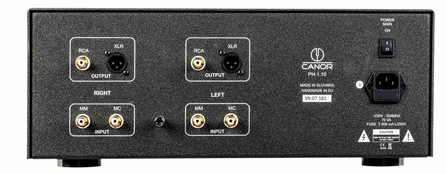Phonovorstufe Canor Audio PH 1.10: Canor PH 1.10, Bild 4 Zubehör HiFi Canor PH 1.10 im Test, Bild 4