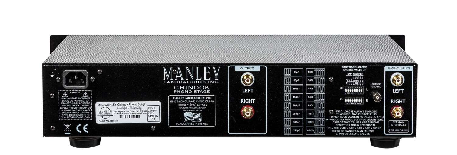 Phonovorverstärler Manley Chinook: Manley Chinook, Bild 4 Zubehör HiFi Manley Chinook im Test, Bild 4
