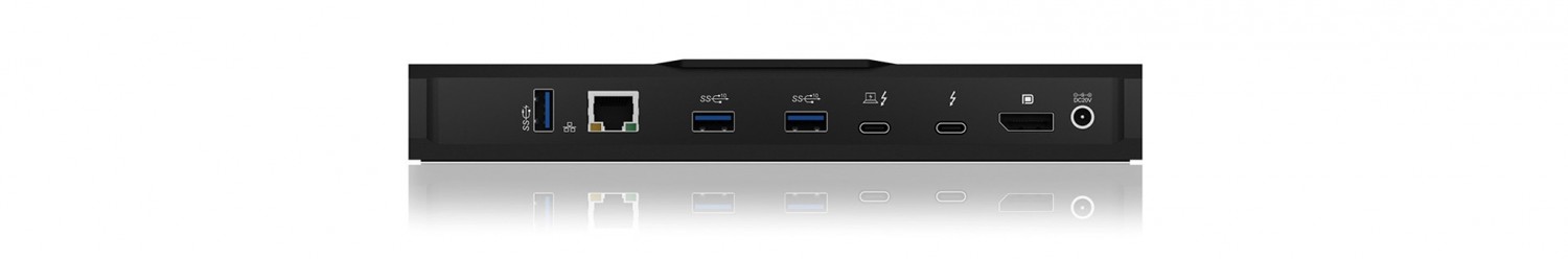 Schweres Kaliber: Icybox IB-DK2701-TB3 USB Type-C DockingStation, Bild 3 Zubehör Tablet und Smartphone Icybox IB-DK2701-TB3 USB Type-C DockingStation im Test, Bild 3