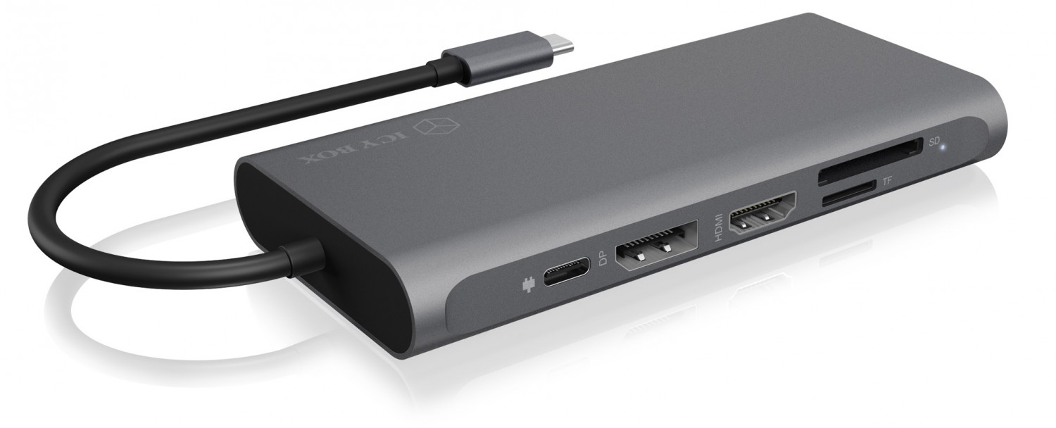 Dockingstation Icy Box IB-DK4050-CPD: Icybox IB-DK4050-CPD, Bild 2 Zubehör Tablet und Smartphone Icybox IB-DK4050-CPD im Test, Bild 2