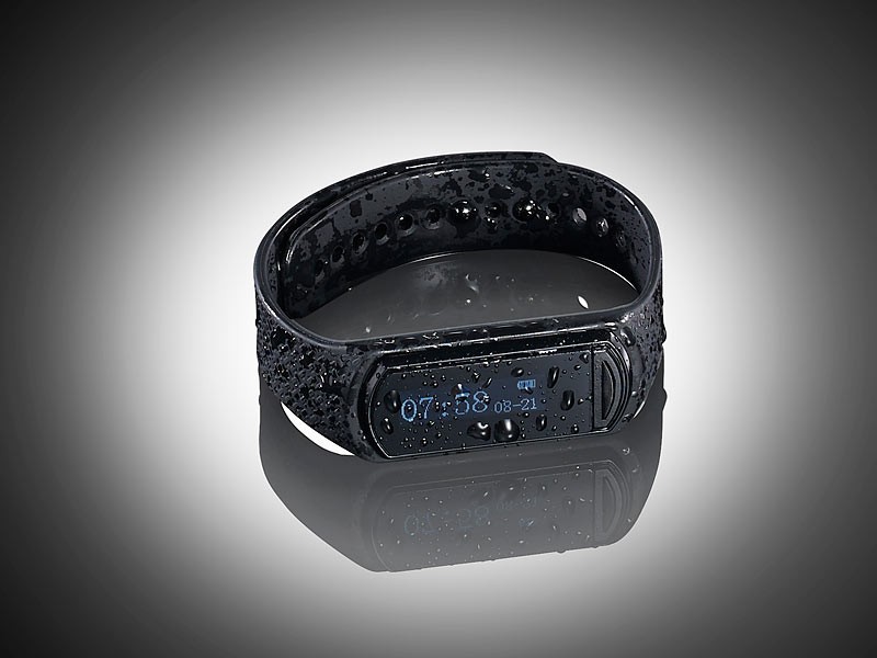 Fitness-Armband mit Herzfrequenz-Messung: newgen Medicals FBT-40.HR, Bild 4 Zubehör Tablet und Smartphone newgen Medicals FBT-40.HR im Test, Bild 4