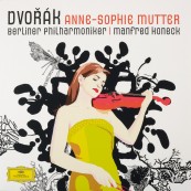 Schallplatte Komponist: Antonín Dvorák / Interpreten: Anne-Sophie Mutter, Berliner Philharmoniker, Manfred Honeck, Ayami Ikeba - Violinkonzert a-moll, Romanze in f-moll, Mazurka in e-moll, Humoreske in Ges-Dur (Deutsche Grammophon) im Test, Bild 1