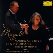 Schallplatte Komponist: Wolfgang Amadeus Mozart / Interpreten: Martha Argerich, Orchestra Mozart, Claudio Abbado - Piano Concertos K 503 & K 466 (Deutsche Grammophon) im Test, Bild 1