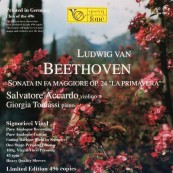 Schallplatte Ludwig van Beethoven – Sonate für Violine und Klavier F-Dur op. 24 „Frühlingssonate“, Salvatore Accardo, Giorgia Tomassi (Fonè) im Test, Bild 1
