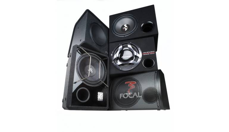 Vergleichstest: 30er Bassboxen ab 130 Euro im Test, Bild 1 Car-Hifi Subwoofer Gehäuse: 30er Bassboxen ab 130 Euro im Test, Bild 1