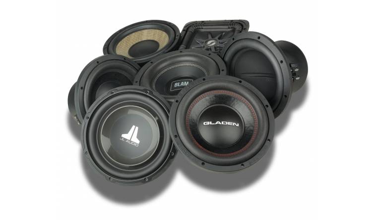 Vergleichstest: 7 Subwooferchassis in den Größen 8 und 10 Zoll im Vergleich, Bild 1 Car-Hifi Subwoofer Chassis: 7 Subwooferchassis in den Größen 8 und 10 Zoll im Vergleich, Bild 1
