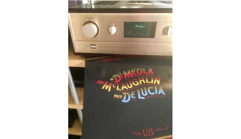 Al Di Meola, John McLaughlin, Paco de Lucia – A Friday Night in San Francisco: Al Di Meola, John McLaughlin, Paco de Lucia – A Friday Night in San Francisco (Impex / Columbia), Bild 1 Schallplatte Al Di Meola, John McLaughlin, Paco de Lucia – A Friday Night in San Francisco (Impex / Columbia) im Test, Bild 1