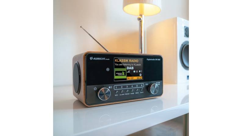 Radio für alle!: Albrecht DR 865 Senior, Bild 1 DAB+ Radio Albrecht DR 865 Senior im Test, Bild 1