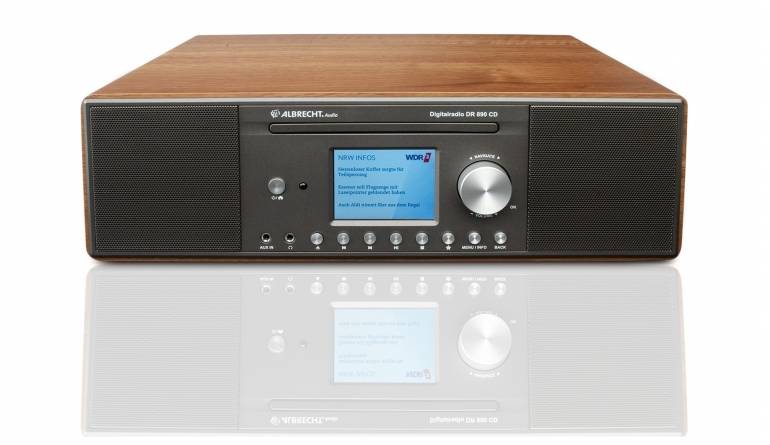 Bester Radioempfang: Albrecht DR 890 CD, Bild 1 DAB+ Radio Albrecht DR 890 CD im Test, Bild 1